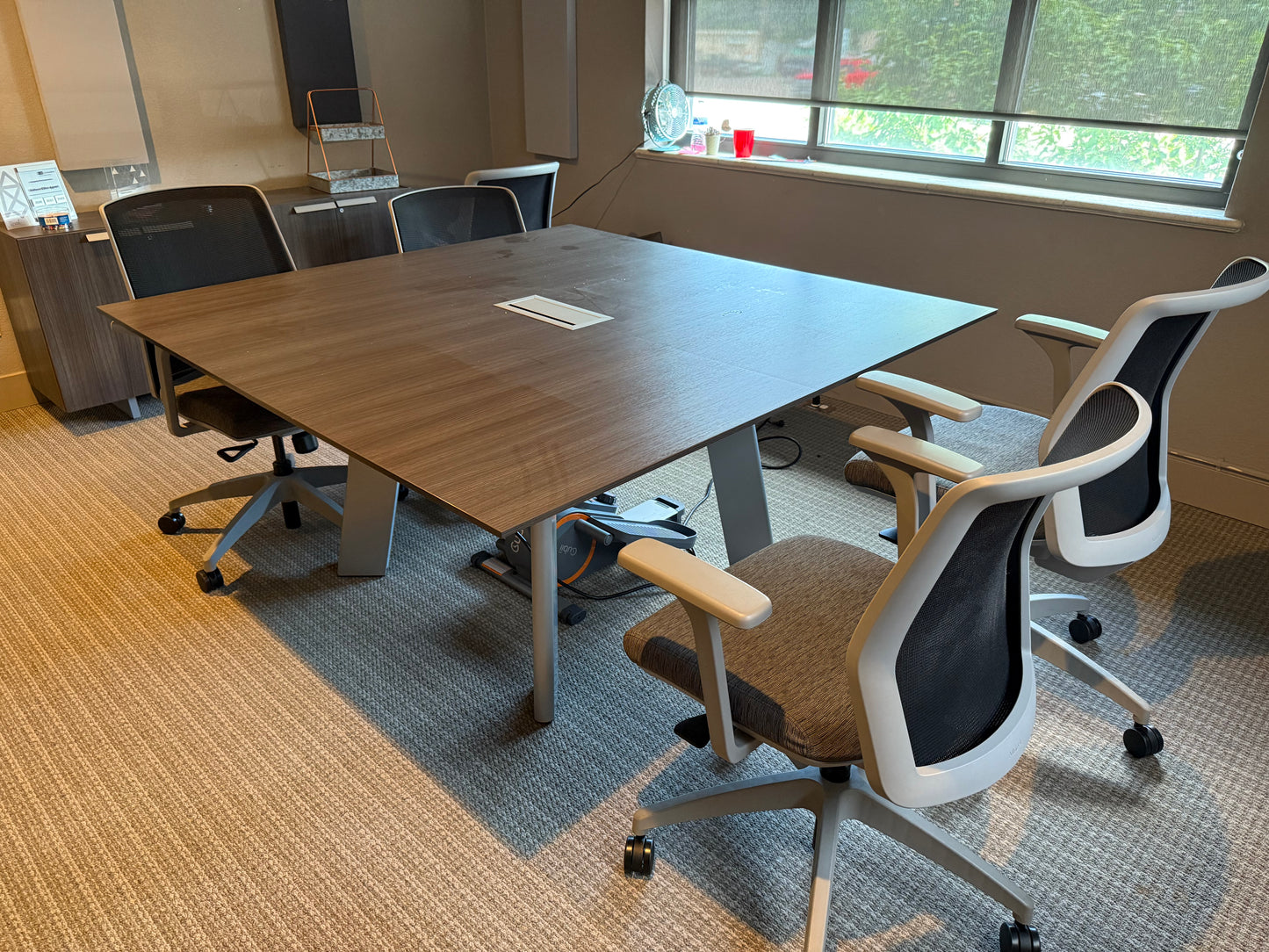 Allsteel 5x5' Conference Table