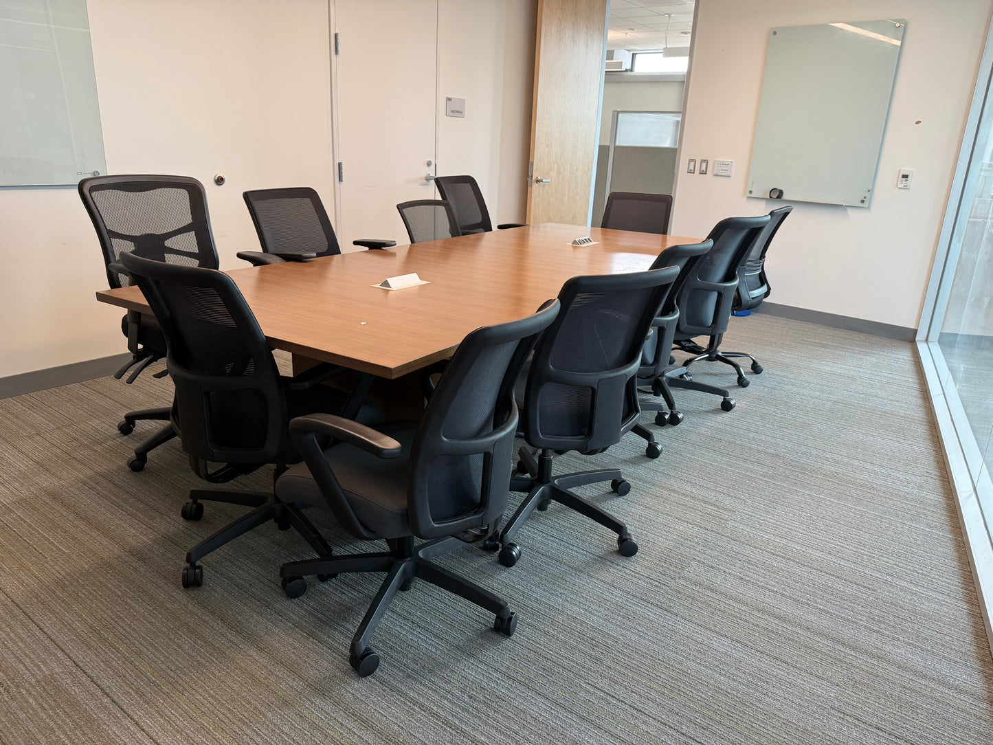 Hon 10x4' Conference Table w/ Power modules