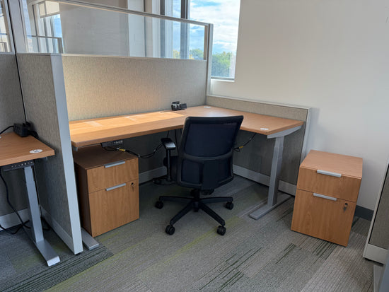 Hon Workstations w/ Electric Adjustable Desk 70+ Available