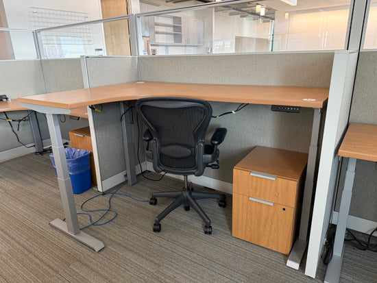 Hon Workstations w/ Electric Adjustable Desk 70+ Available