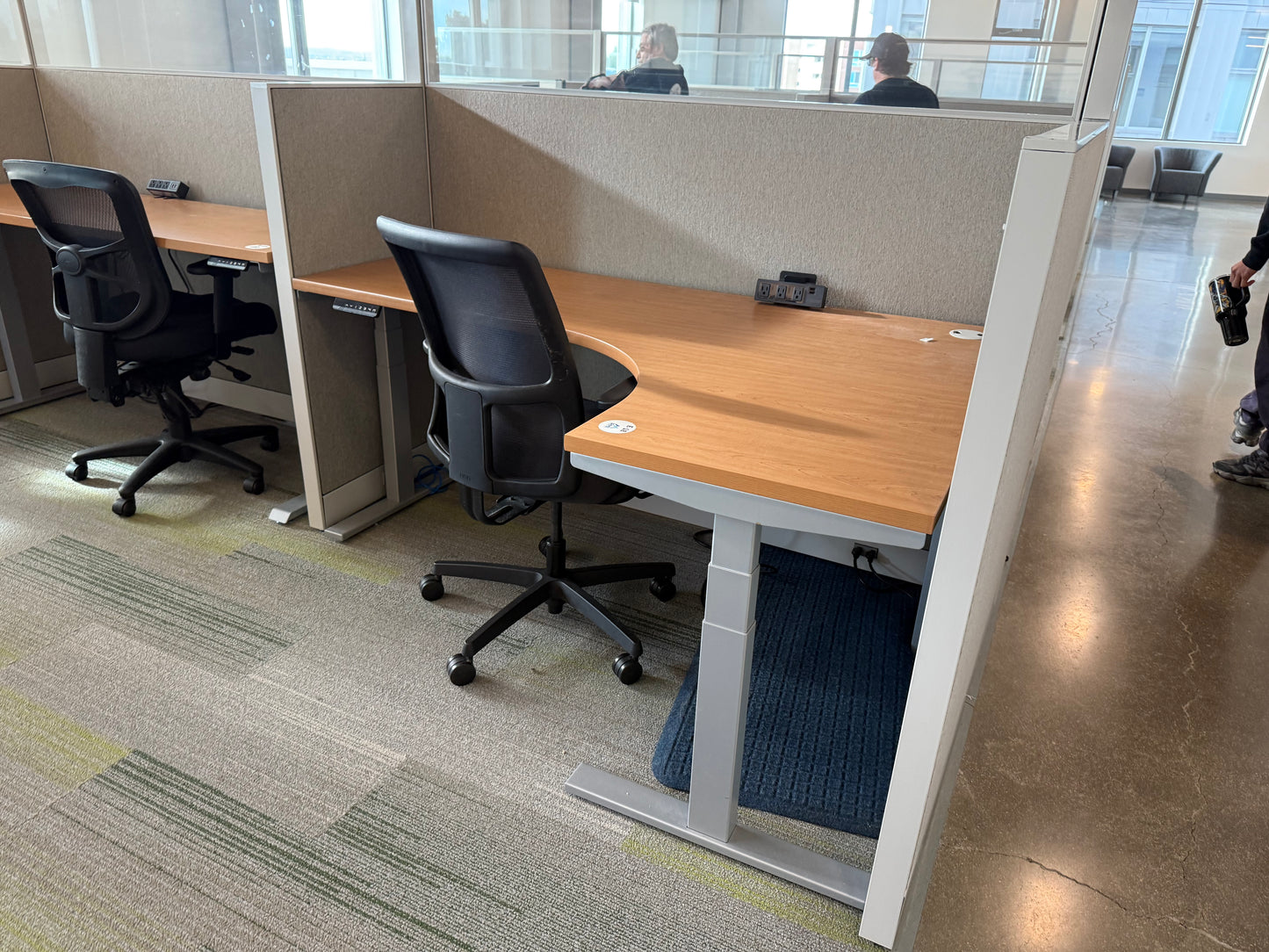 Hon Workstations w/ Electric Adjustable Desk 70+ Available