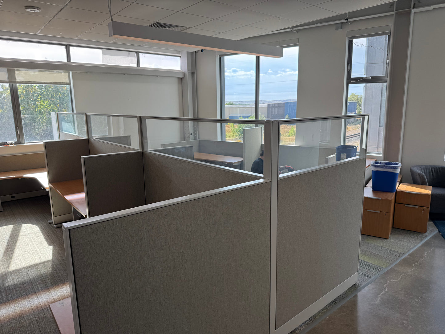 Hon Workstations w/ Electric Adjustable Desk 70+ Available