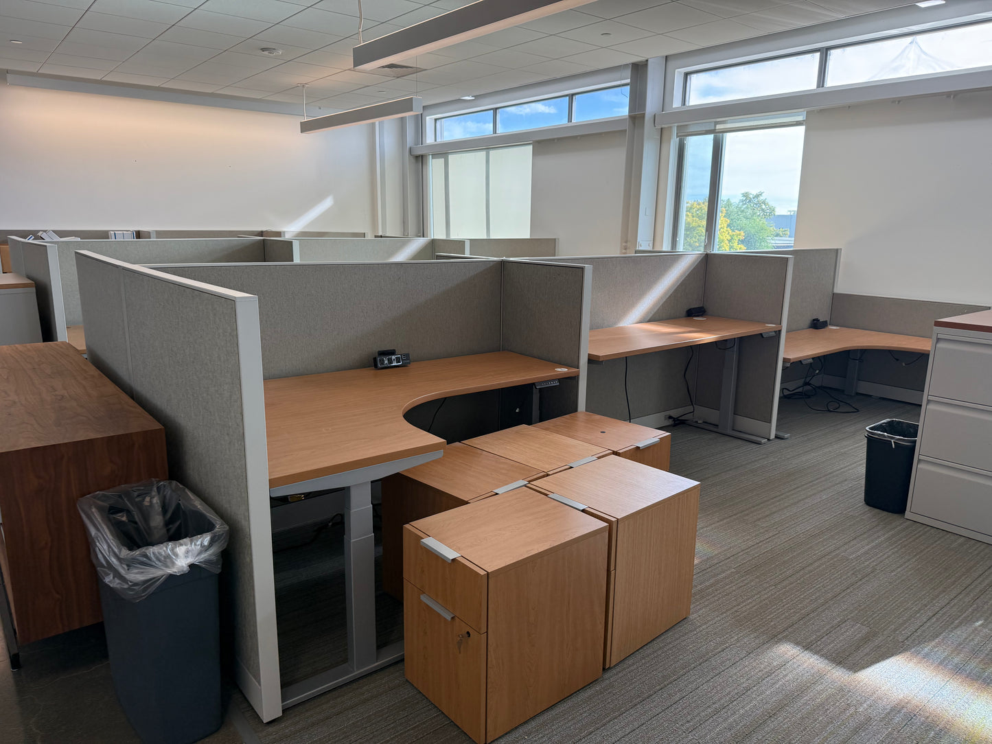 Hon Workstations w/ Electric Adjustable Desk 70+ Available