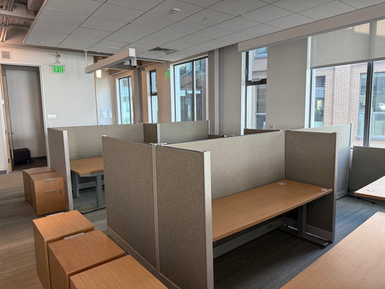 Hon Workstations w/ Electric Adjustable Desk 70+ Available