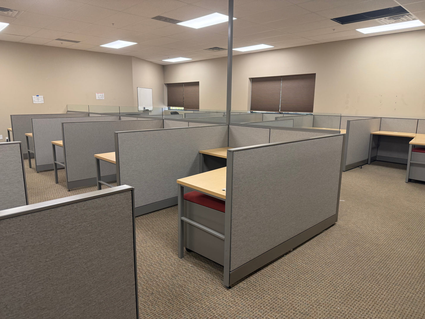 Allsteel Workstations 6x6' - 120 available