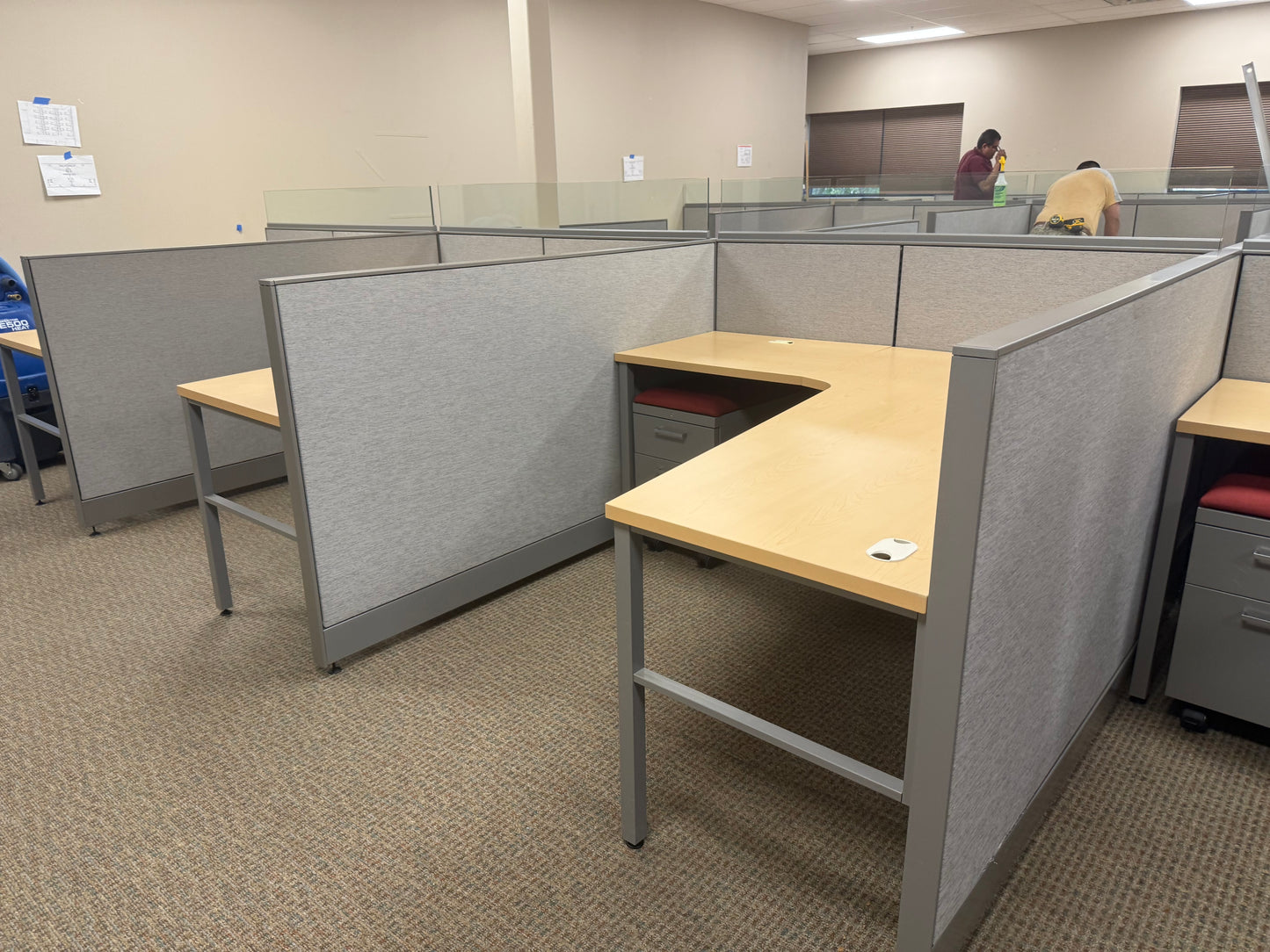 Allsteel Workstations 6x6' - 120 available
