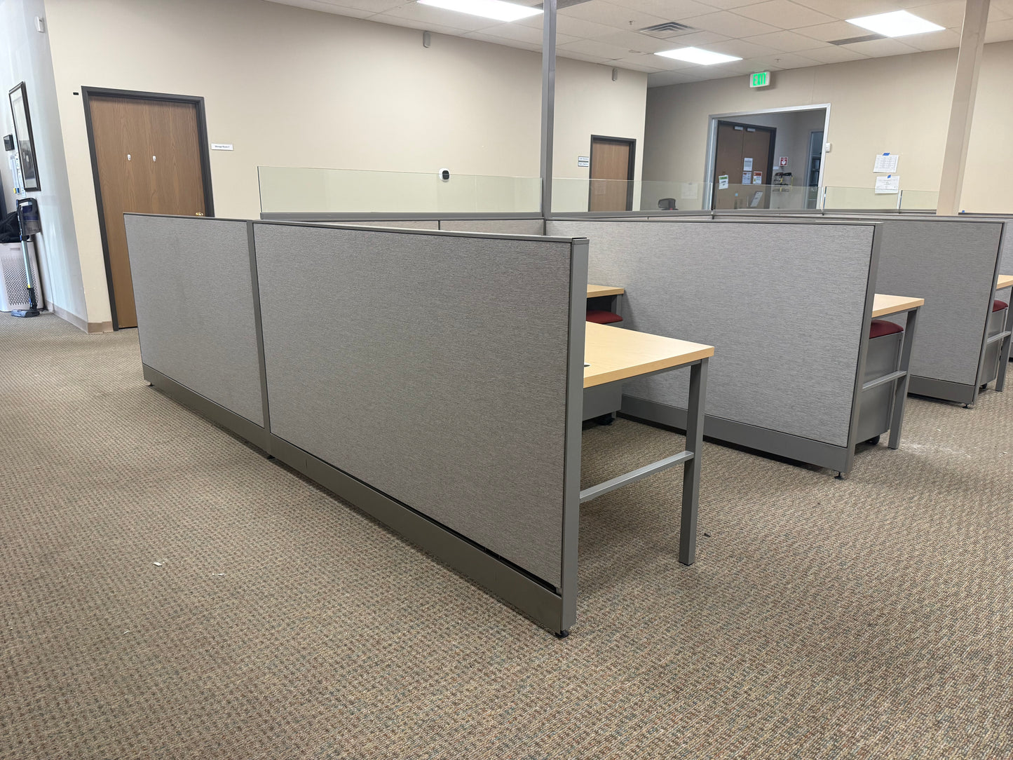 Allsteel Workstations 6x6' - 120 available