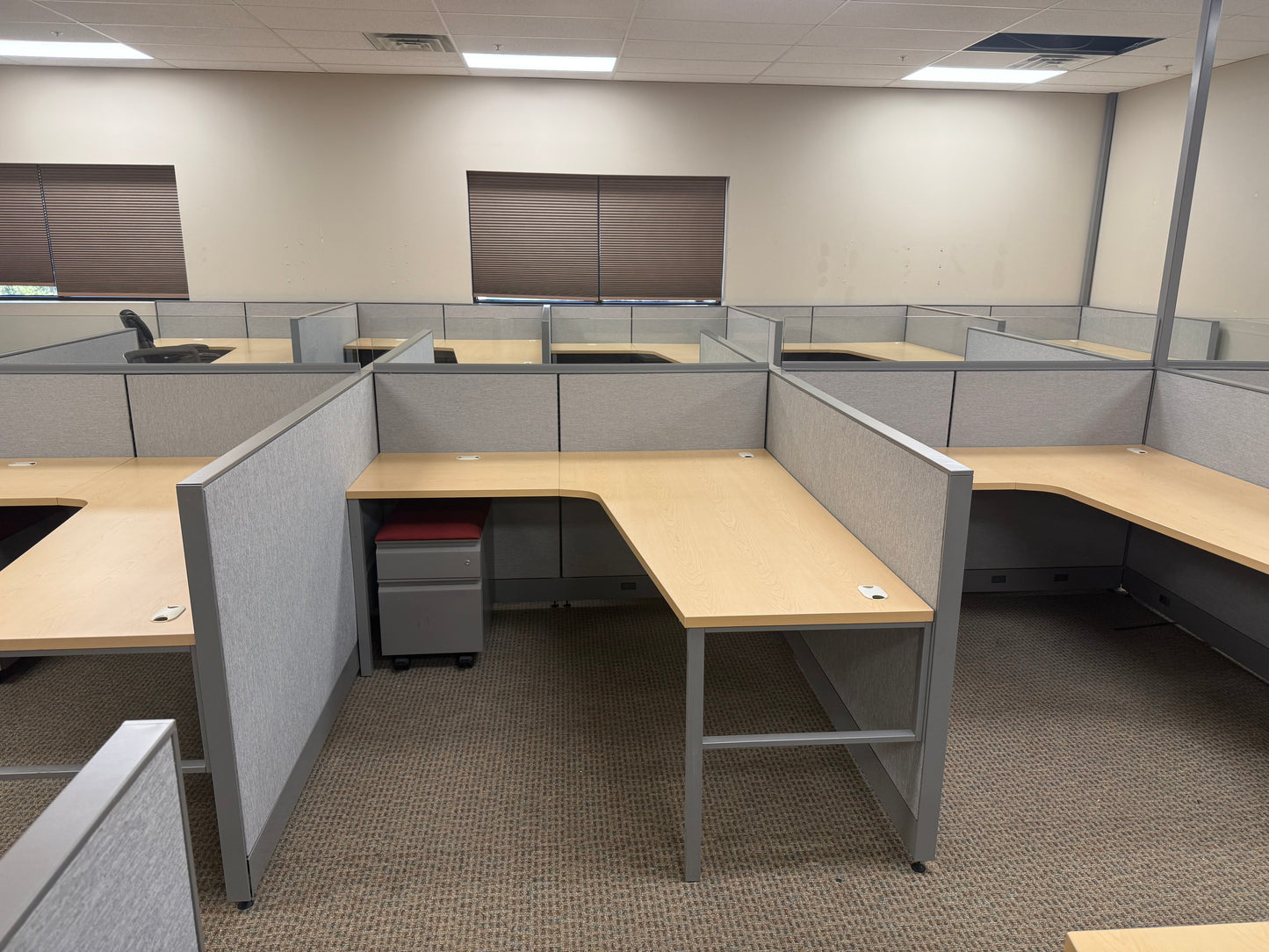 Allsteel Workstations 6x6' - 120 available