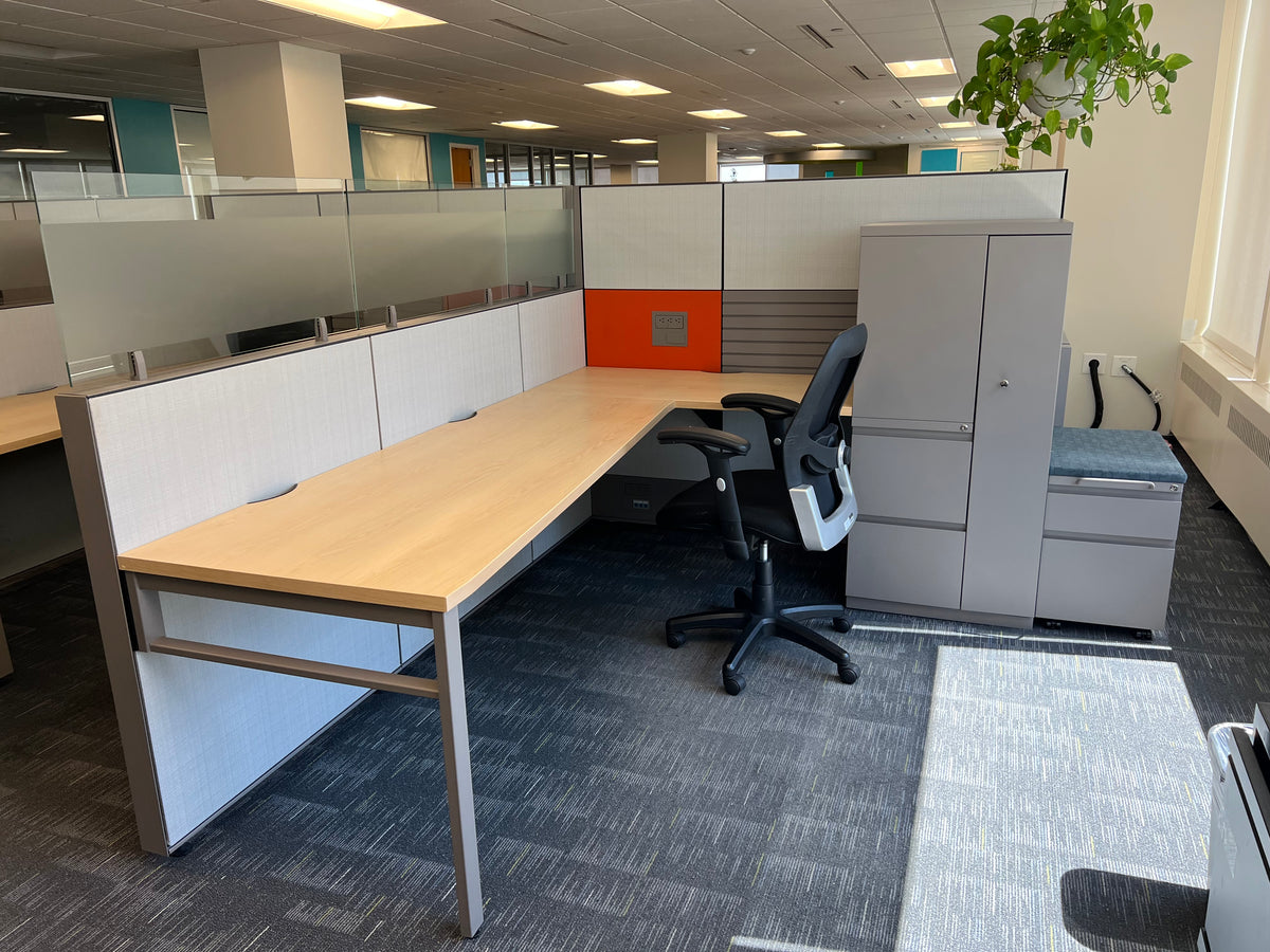 Compose System Haworth Compose Cubicle System 6x7' - 30 available – LCOF