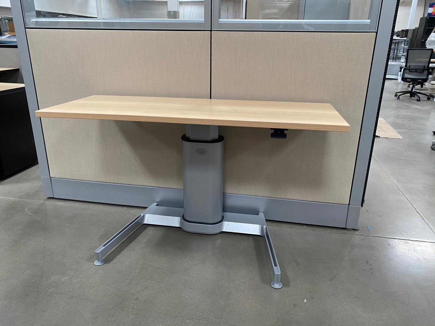 Steelcase Airtouch adjustable height desk