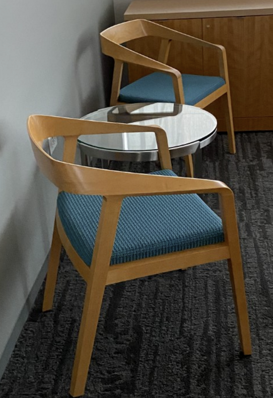 Load image into Gallery viewer, Goetz Knoll Twist Guest Chairs
